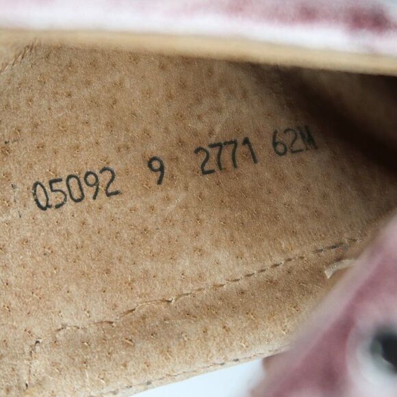 Circle G by Corral Purple Studded‎ Fringe Western Booties Size 9 - Picture 6 of 9